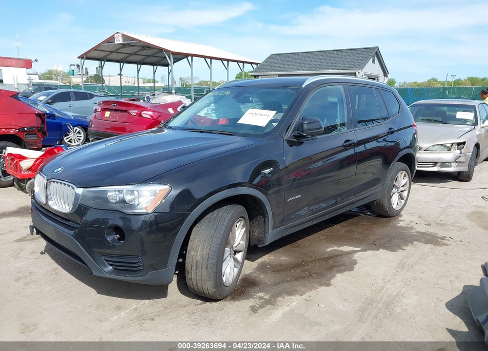 2017 BMW X3 XDRIVE28I VIN: 5UXWX9C36H0T21602