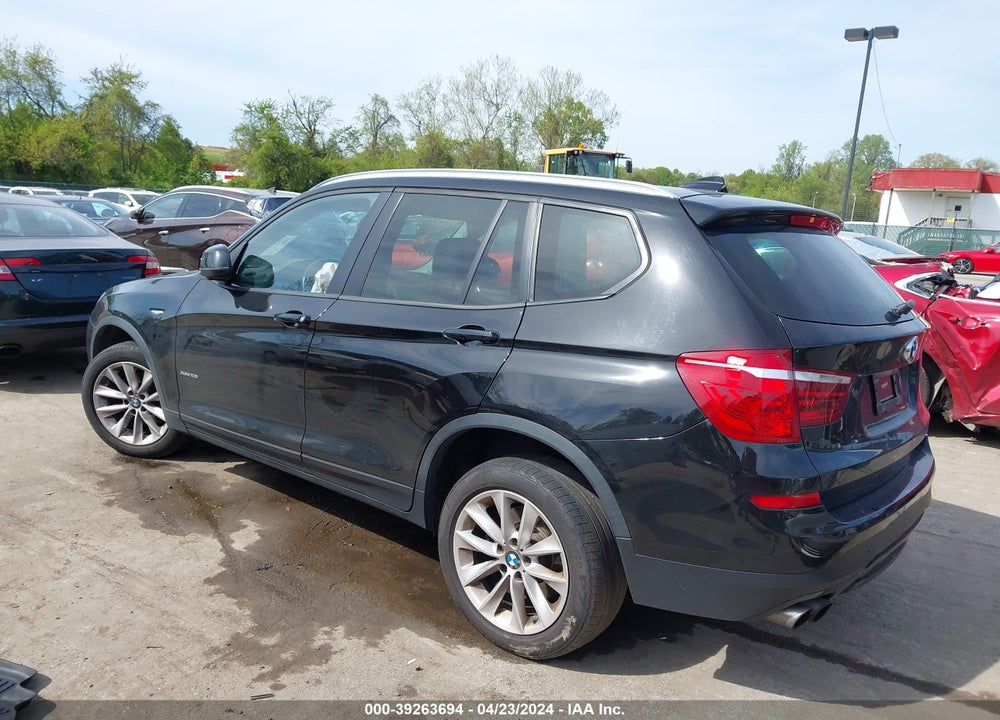 2017 BMW X3 XDRIVE28I VIN: 5UXWX9C36H0T21602