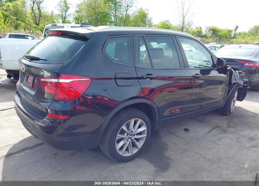 2017 BMW X3 XDRIVE28I VIN: 5UXWX9C36H0T21602