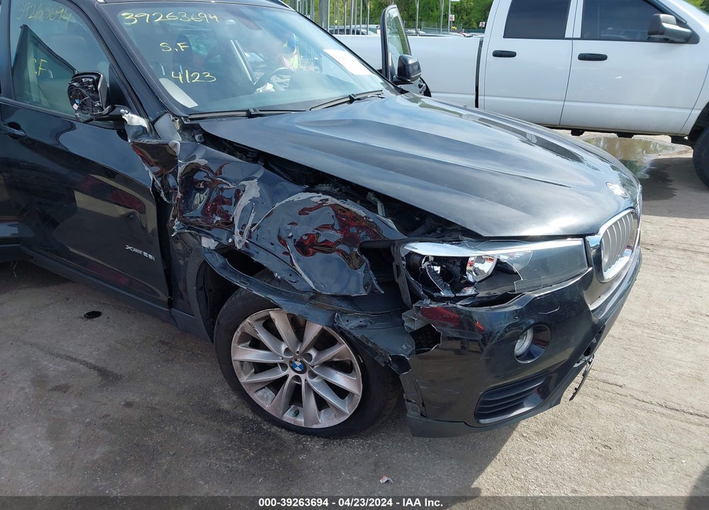 2017 BMW X3 XDRIVE28I VIN: 5UXWX9C36H0T21602