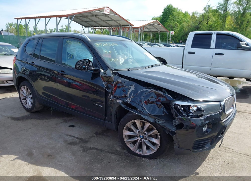 2017 BMW X3 XDRIVE28I VIN: 5UXWX9C36H0T21602