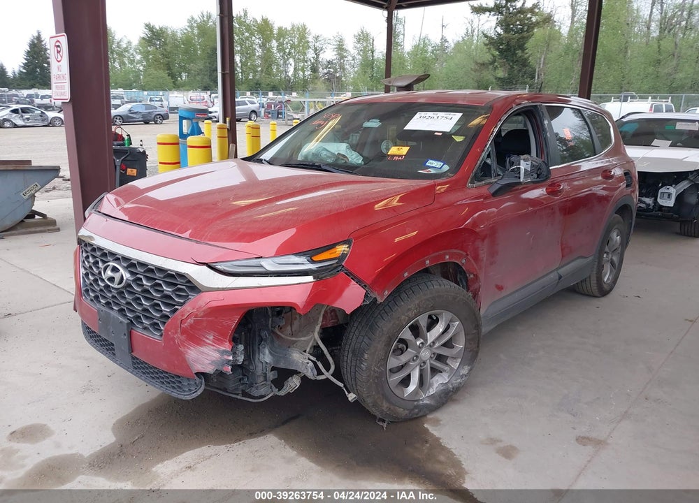 2019 HYUNDAI SANTA FE SE VIN: 5NMS23AD3KH133330