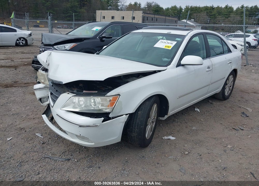 2009 HYUNDAI SONATA LIMITED VIN: 5NPEU46C49H507874