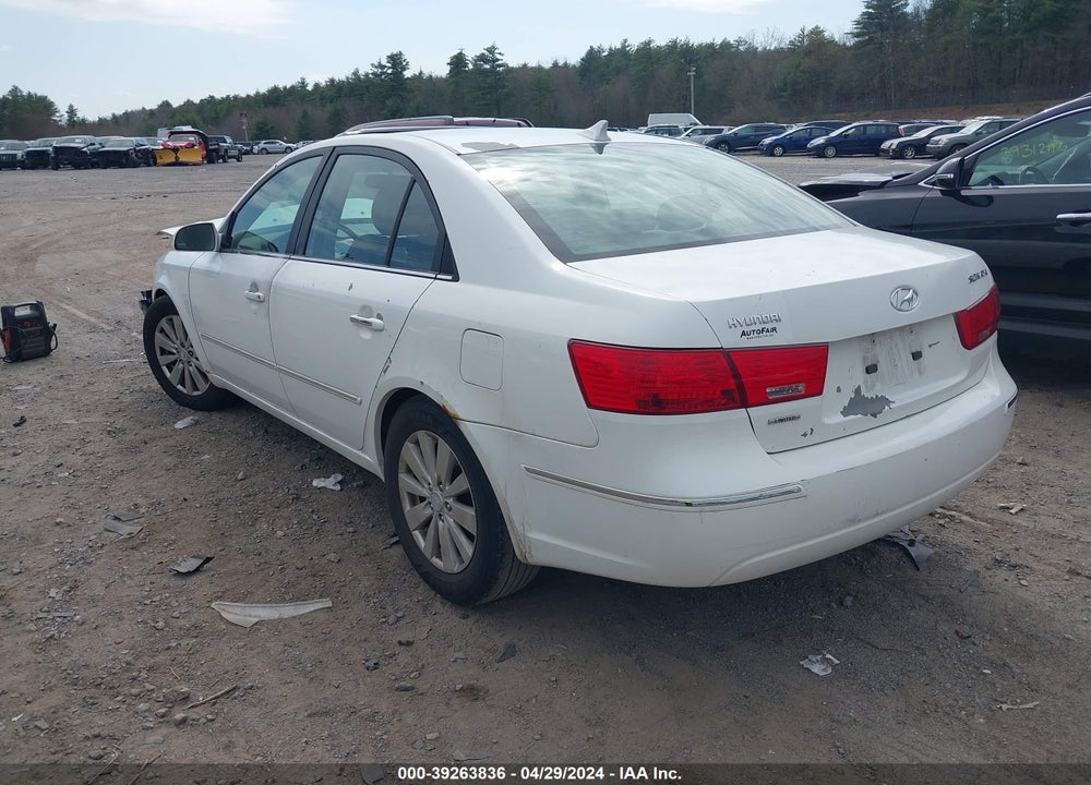 2009 HYUNDAI SONATA LIMITED VIN: 5NPEU46C49H507874