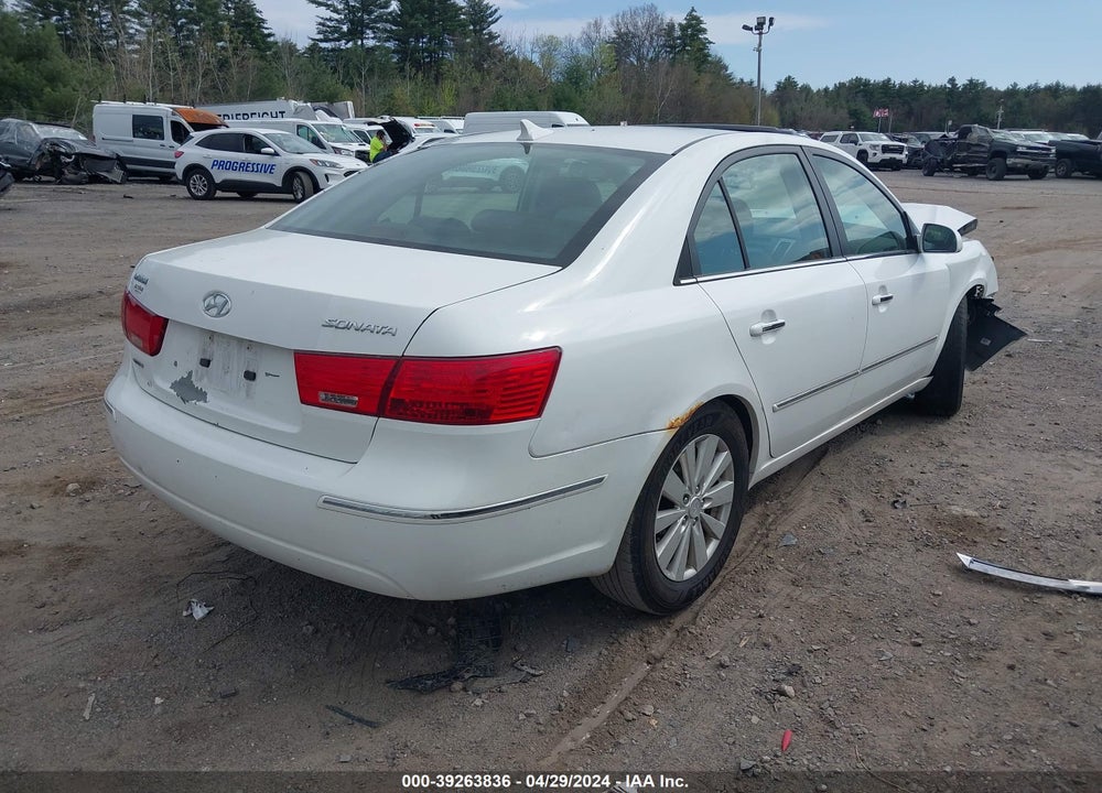 2009 HYUNDAI SONATA LIMITED VIN: 5NPEU46C49H507874