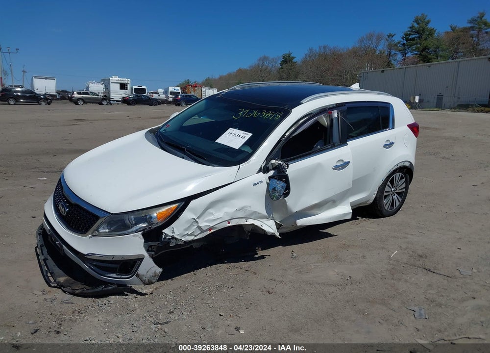2015 KIA SPORTAGE EX VIN: KNDPCCAC9F7713446