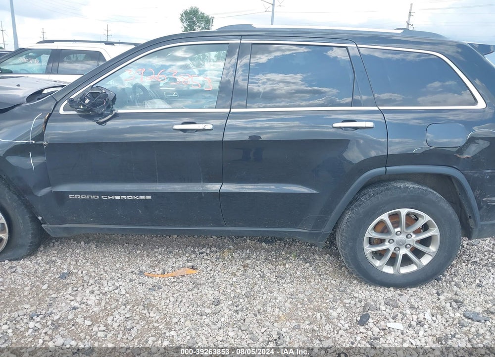 2014 JEEP GRAND CHEROKEE LIMITED VIN: 1C4RJFBG5EC127706