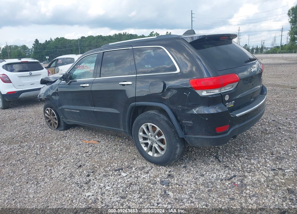 2014 JEEP GRAND CHEROKEE LIMITED VIN: 1C4RJFBG5EC127706