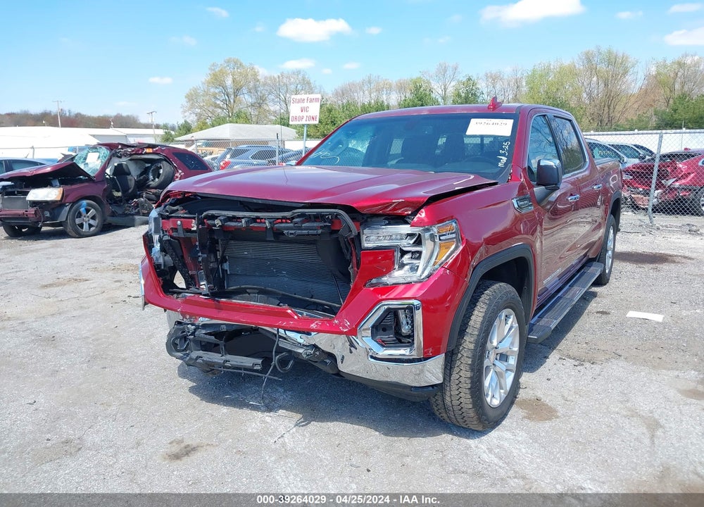2021 GMC SIERRA 1500 4WD SHORT BOX SLT VIN: 3GTU9DED0MG399553