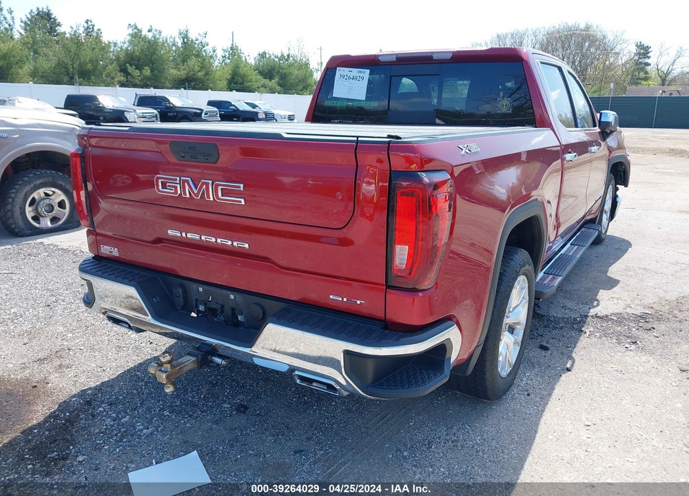 2021 GMC SIERRA 1500 4WD SHORT BOX SLT VIN: 3GTU9DED0MG399553