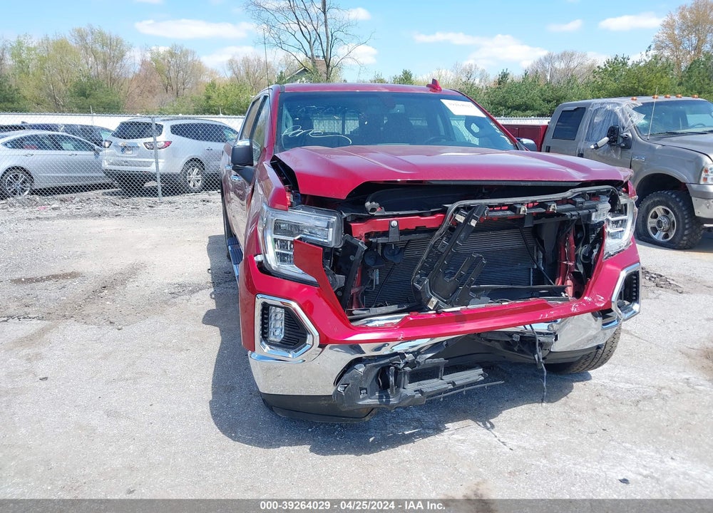 2021 GMC SIERRA 1500 4WD SHORT BOX SLT VIN: 3GTU9DED0MG399553