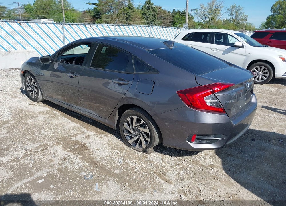 2017 HONDA CIVIC EX VIN: 19XFC2F75HE059243