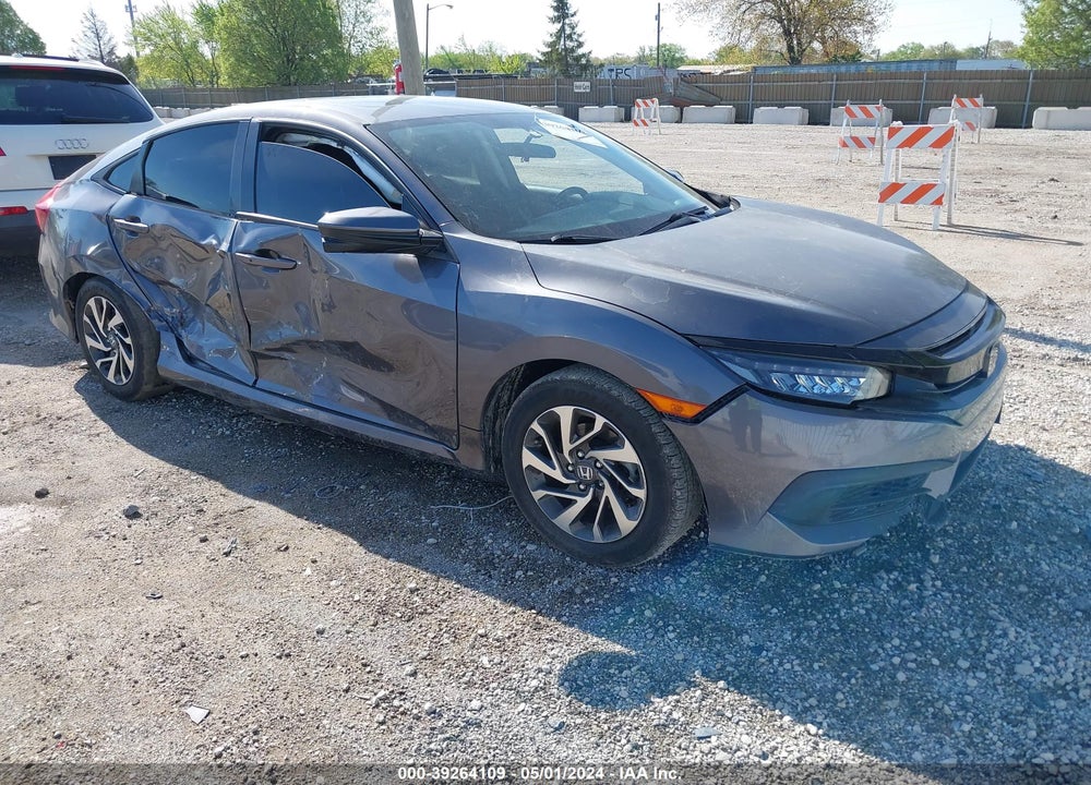 2017 HONDA CIVIC EX VIN: 19XFC2F75HE059243