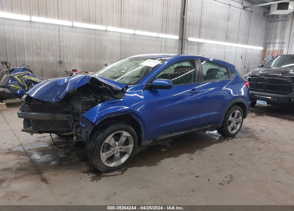 2018 HONDA HR-V LX VIN: 3CZRU5H30JM704330
