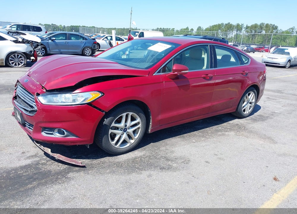 2013 FORD FUSION SE VIN: 3FA6P0HR1DR131846