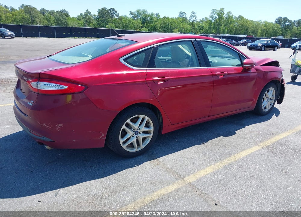 2013 FORD FUSION SE VIN: 3FA6P0HR1DR131846