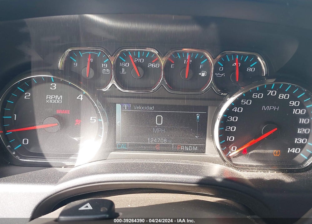 2015 CHEVROLET SILVERADO 1500 HIGH COUNTRY VIN: 3GCUKTEC8FG271442
