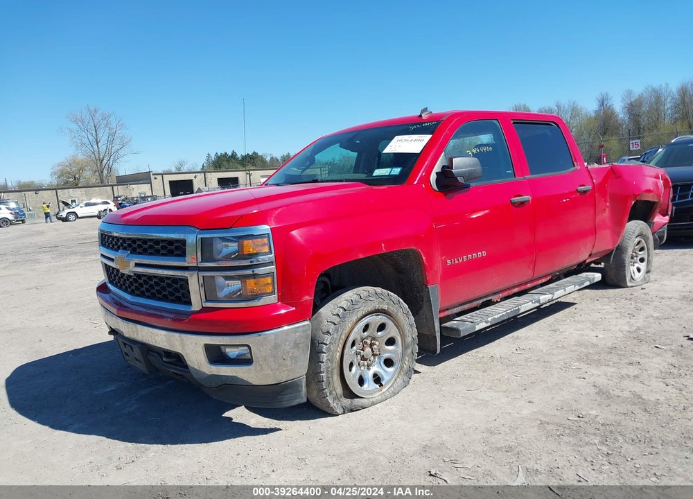 2014 CHEVROLET SILVERADO 1500 1LT VIN: 3GCUKREC7EG141556