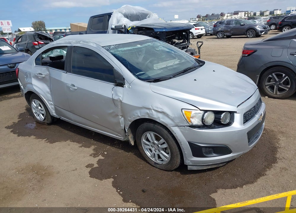2014 CHEVROLET SONIC LT AUTO VIN: 1G1JC5SH0E4183873