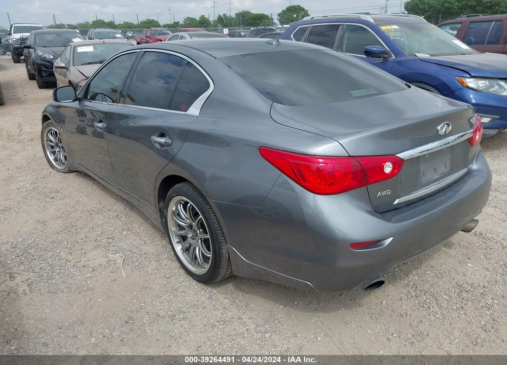 2015 INFINITI Q50 PREMIUM VIN: JN1BV7AR4FM411258