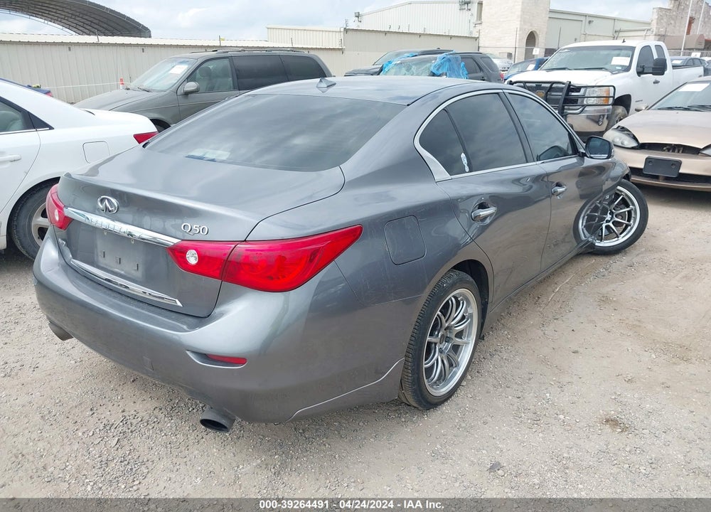2015 INFINITI Q50 PREMIUM VIN: JN1BV7AR4FM411258