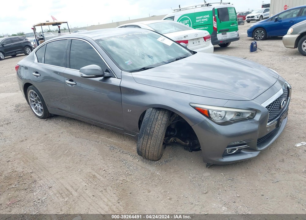 2015 INFINITI Q50 PREMIUM VIN: JN1BV7AR4FM411258