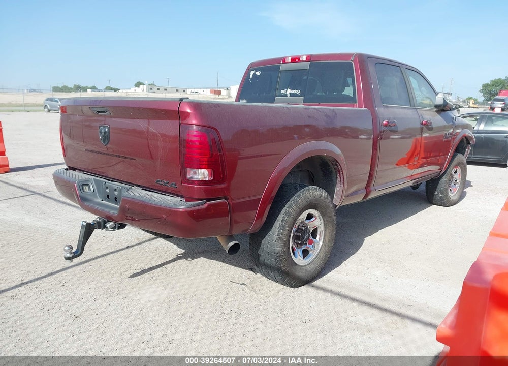 2017 RAM 2500 LAIE  4X4 6'4 BOX VIN: 3C6UR5FL3HG756880