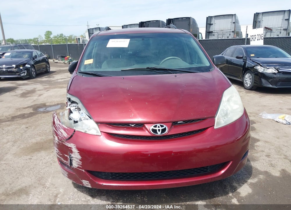 2009 TOYOTA SIENNA LE VIN: 5TDZK23C69S274879