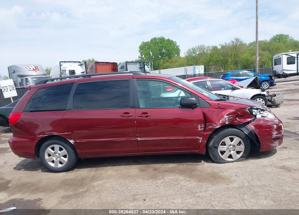 2009 TOYOTA SIENNA LE VIN: 5TDZK23C69S274879