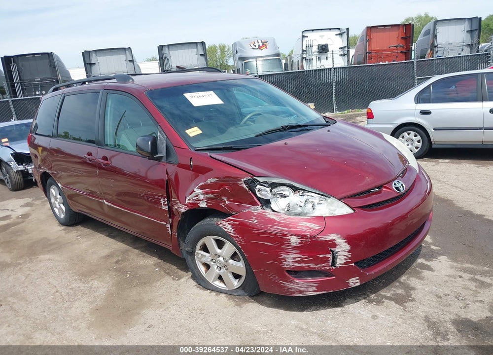 2009 TOYOTA SIENNA LE VIN: 5TDZK23C69S274879