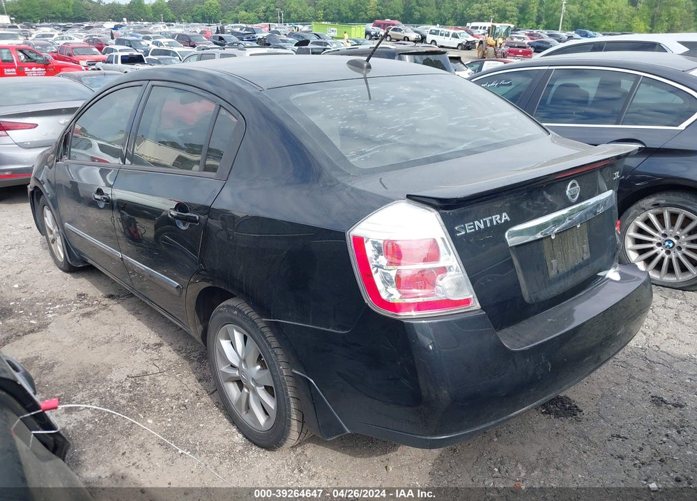 2012 NISSAN SENTRA 2.0 SL VIN: 3N1AB6APXCL679542