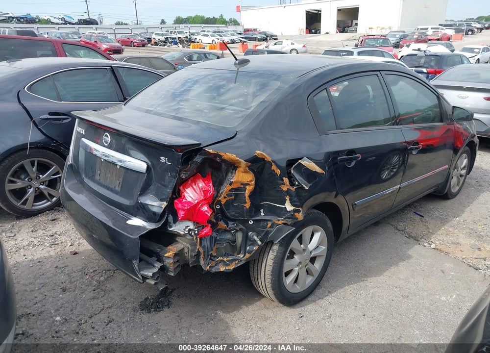 2012 NISSAN SENTRA 2.0 SL VIN: 3N1AB6APXCL679542