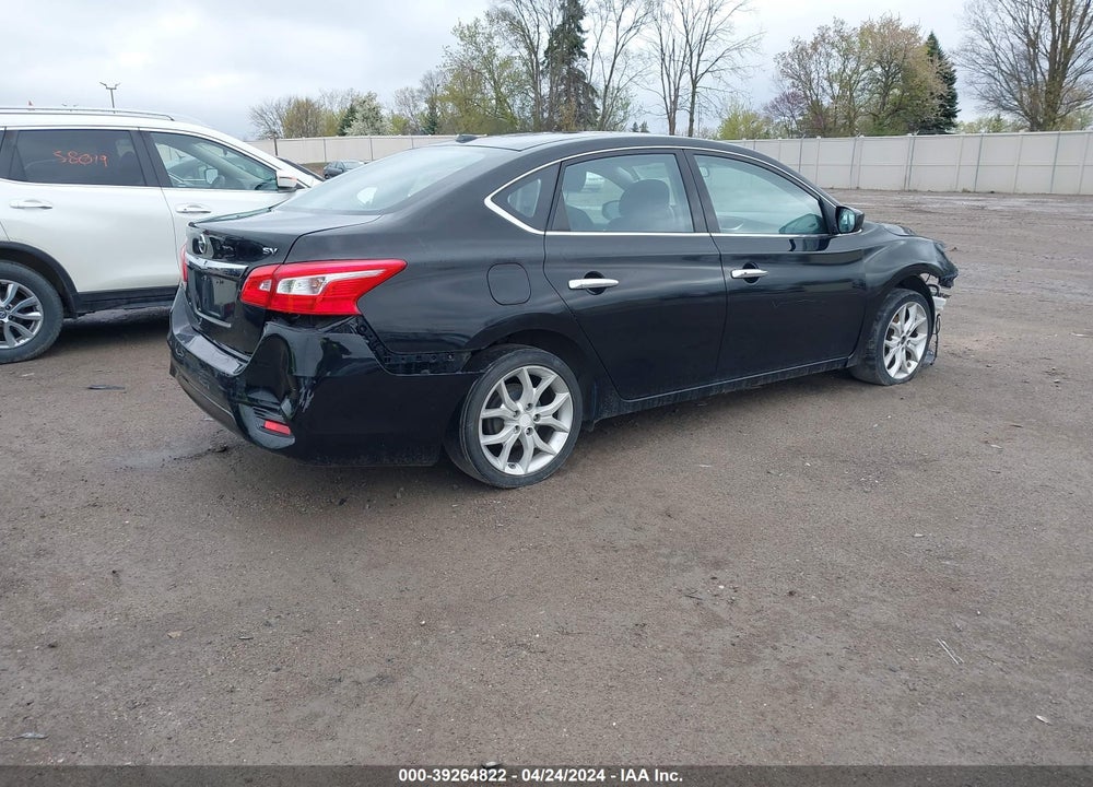 2017 NISSAN SENTRA SV VIN: 3N1AB7AP1HL705037