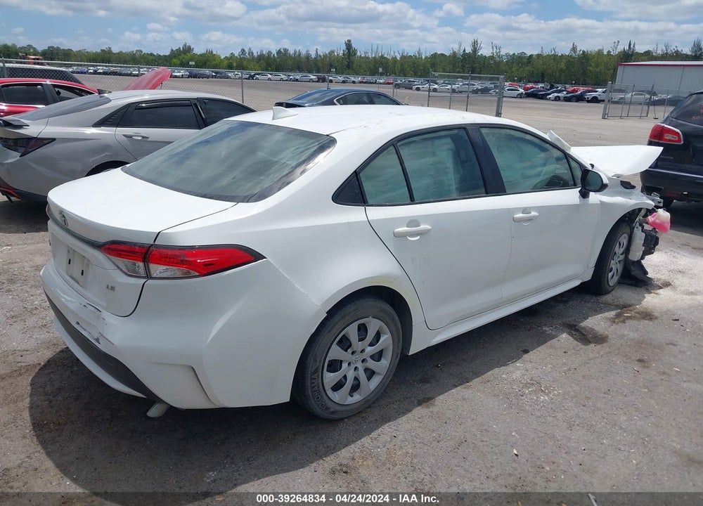 2022 TOYOTA COROLLA LE VIN: JTDEPMAE7N3015426