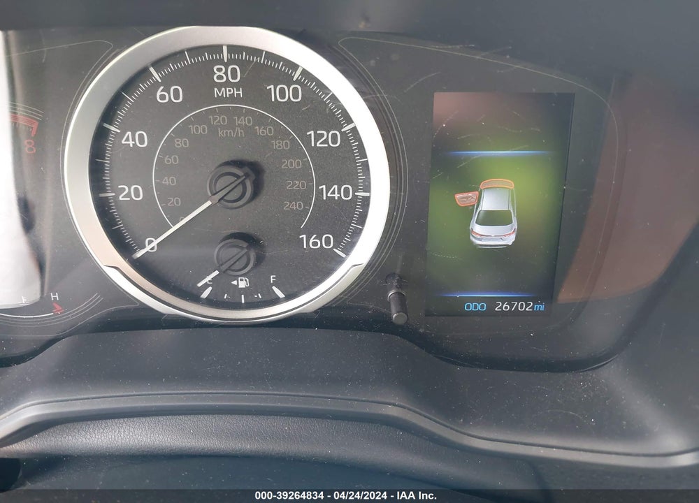 2022 TOYOTA COROLLA LE VIN: JTDEPMAE7N3015426