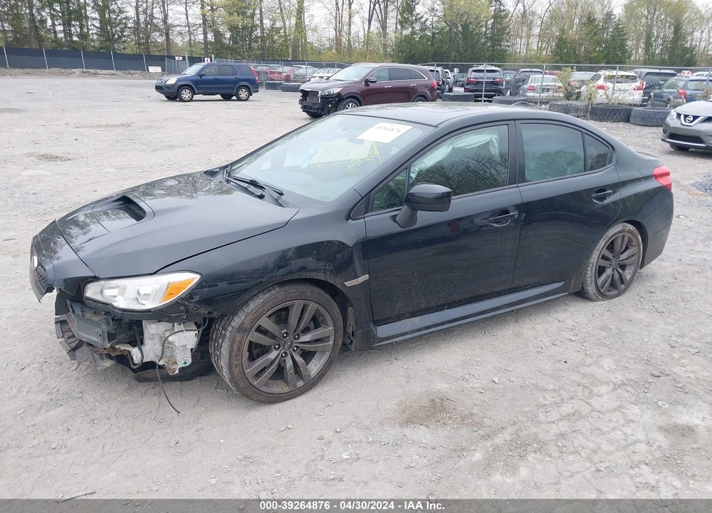 2017 SUBARU WRX PREMIUM VIN: JF1VA1E61H9819408