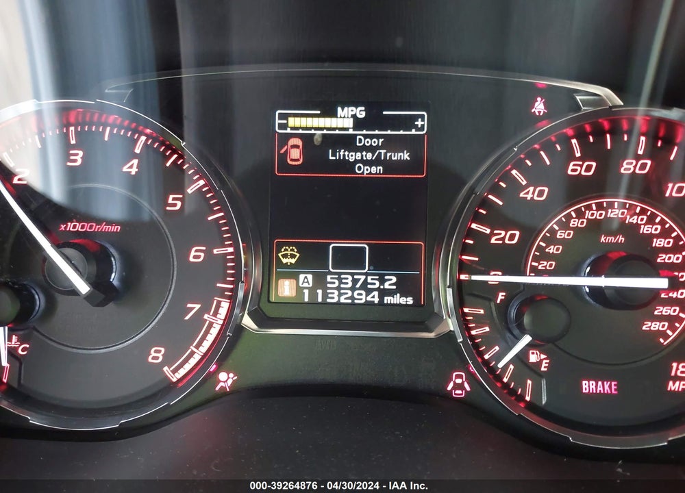 2017 SUBARU WRX PREMIUM VIN: JF1VA1E61H9819408