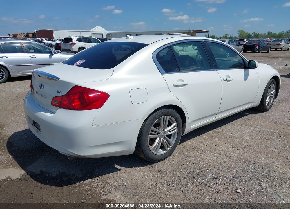 2012 INFINITI G25 JOURNEY VIN: JN1DV6AP3CM701410