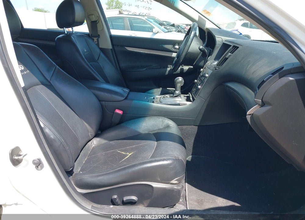 2012 INFINITI G25 JOURNEY VIN: JN1DV6AP3CM701410