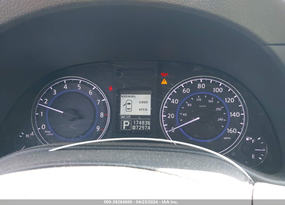 2012 INFINITI G25 JOURNEY VIN: JN1DV6AP3CM701410