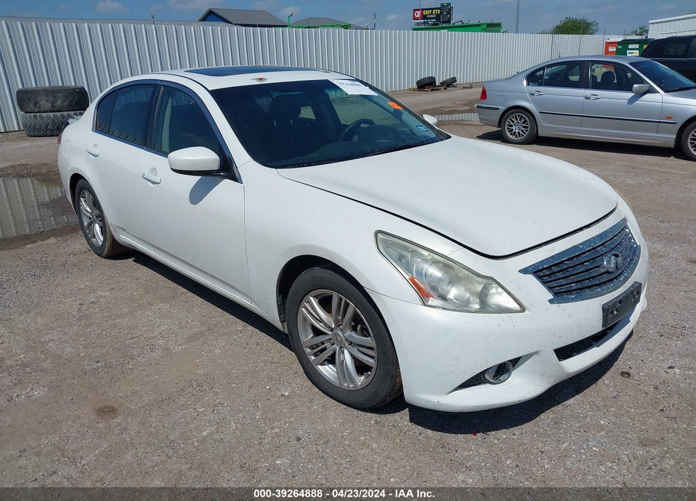 2012 INFINITI G25 JOURNEY VIN: JN1DV6AP3CM701410