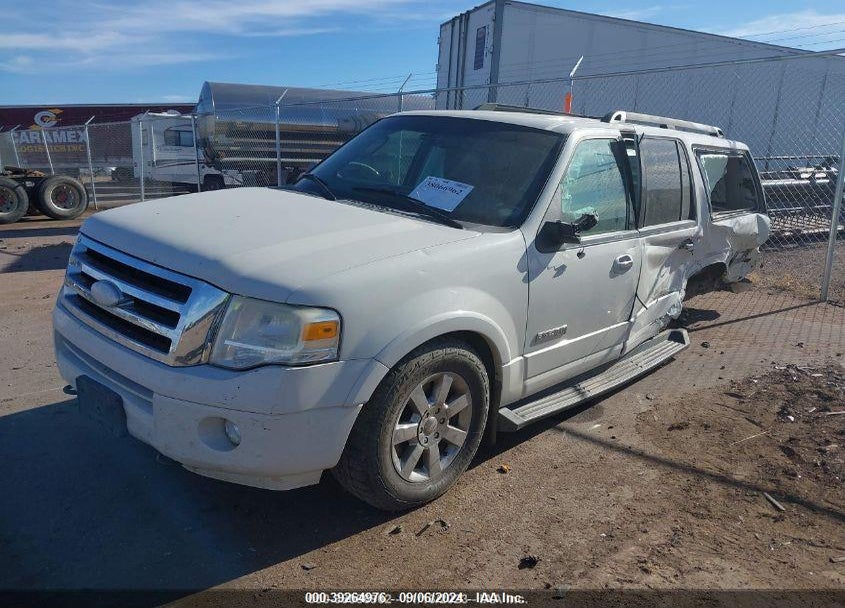 2008 FORD EXPEDITION EL XLT VIN: 1FMFK16518LA69735