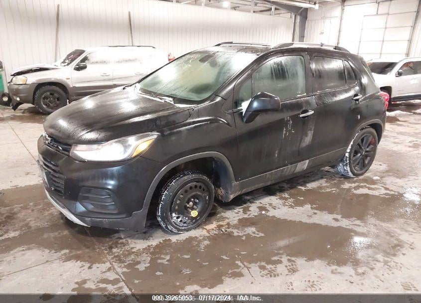 2018 CHEVROLET TRAX LT VIN: 3GNCJPSB7JL293022
