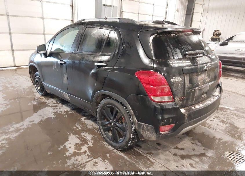 2018 CHEVROLET TRAX LT VIN: 3GNCJPSB7JL293022