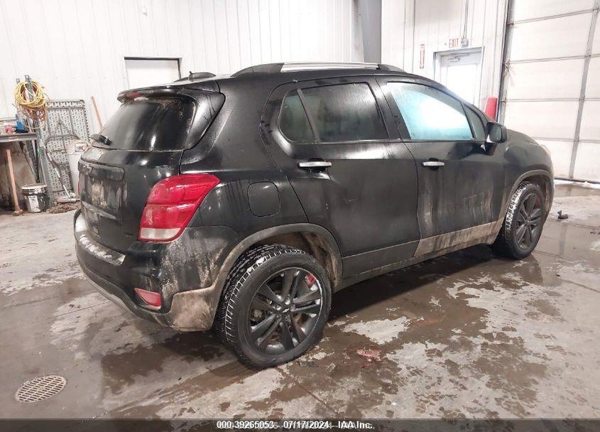 2018 CHEVROLET TRAX LT VIN: 3GNCJPSB7JL293022