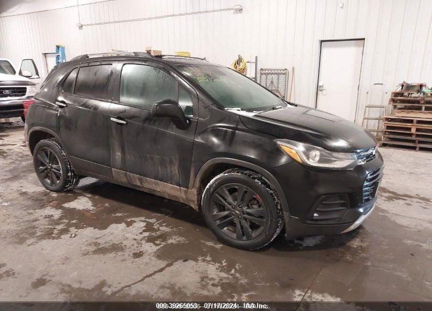 2018 CHEVROLET TRAX LT VIN: 3GNCJPSB7JL293022