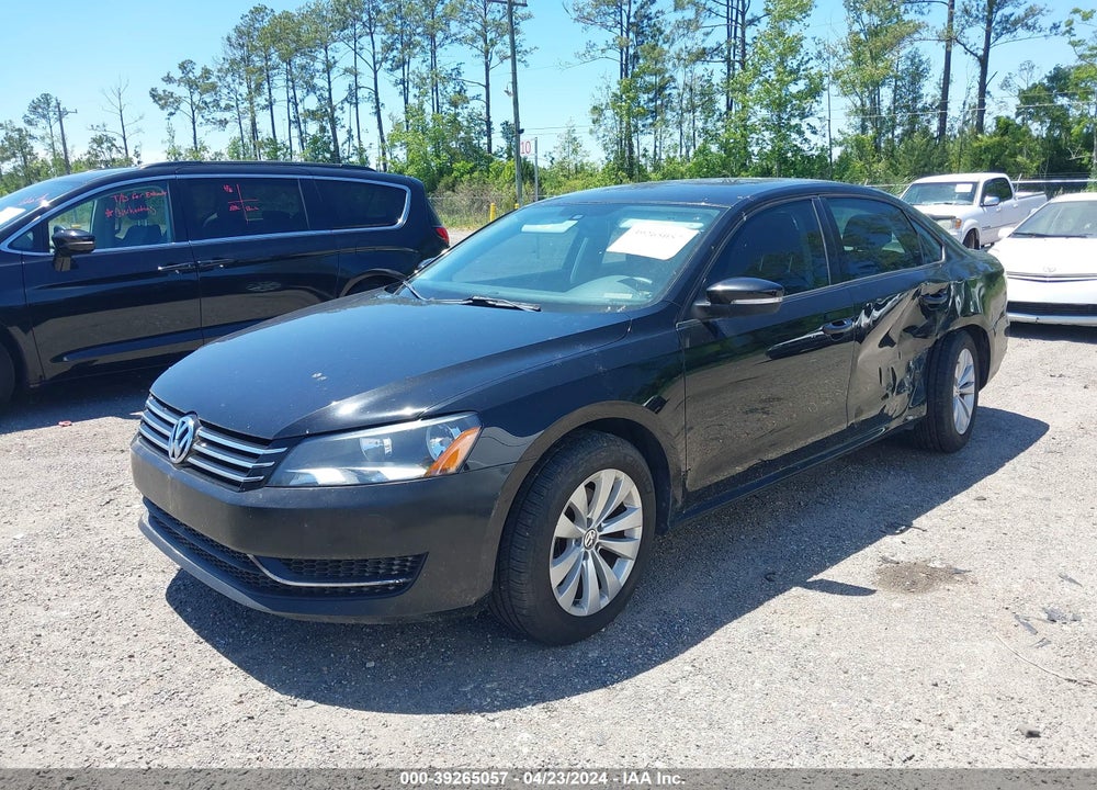 2014 VOLKSWAGEN PASSAT 1.8T S VIN: 1VWAS7A35EC065493