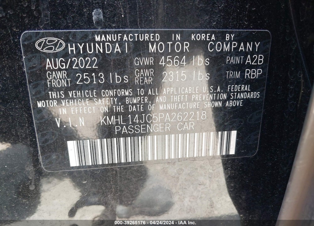 2023 HYUNDAI SONATA N LINE VIN: KMHL14JC5PA262218