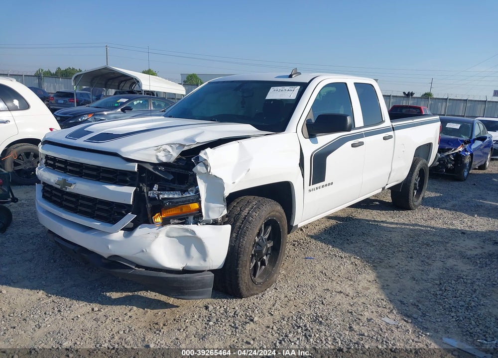 2018 CHEVROLET SILVERADO 1500 CUSTOM VIN: 1GCRCPEC3JZ311817