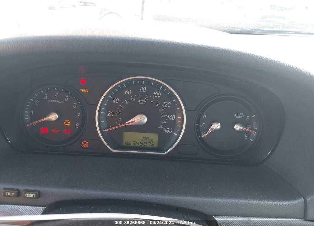 2008 HYUNDAI SONATA LIMITED V6/SE V6 VIN: 5NPEU46F88H350195